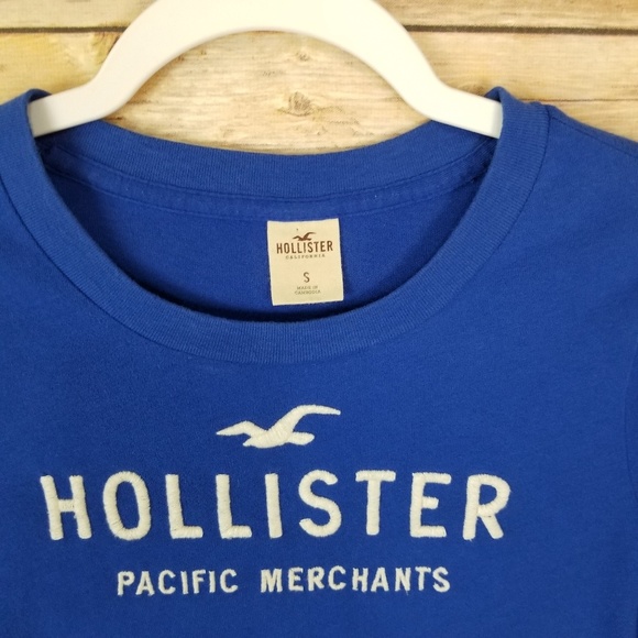 Hollister Soft Blue Long Sleeve Top Size Small - Picture 3 of 4